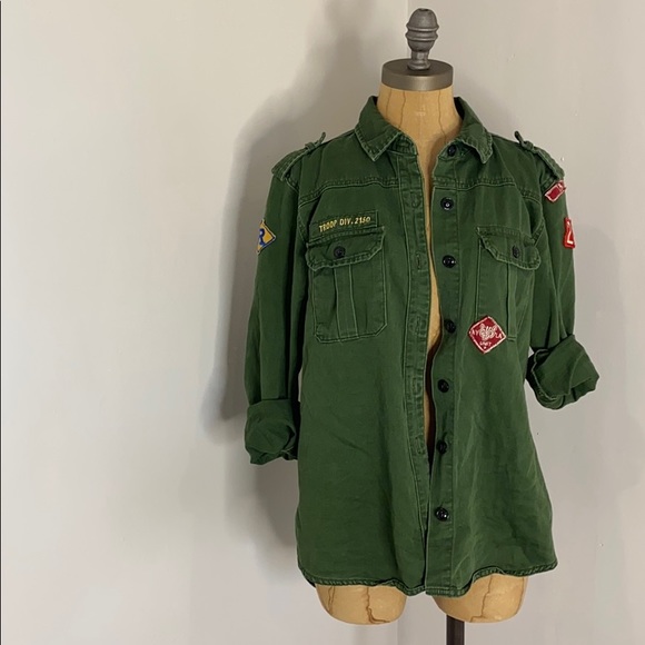 Army Jacket Scouts Small - Picture 2 of 14